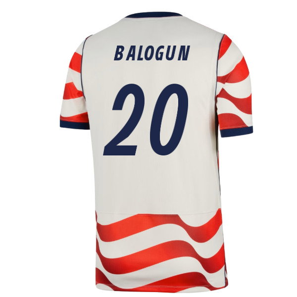 2026-2027 USA Home Shirt (Balogun 20)-SoccerKits Hub | Buy Soccer Jerseys Online